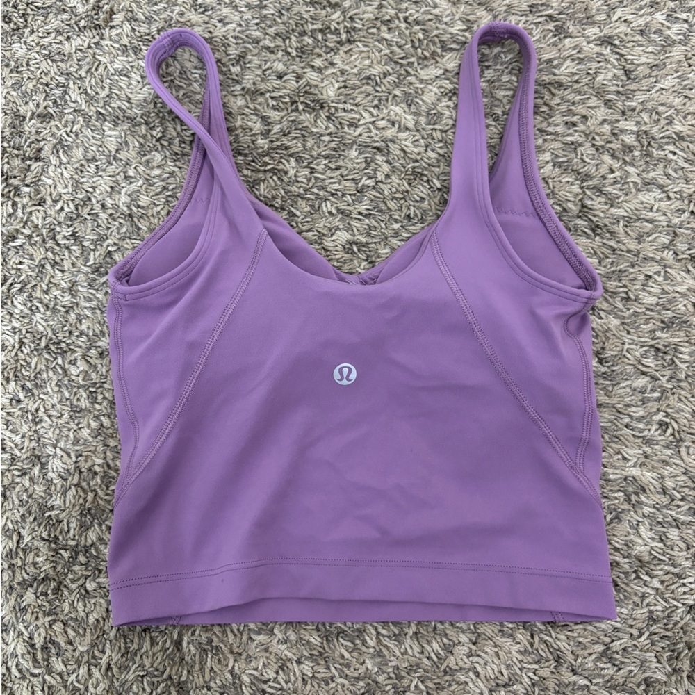 Lululemon purple align tank- size 0